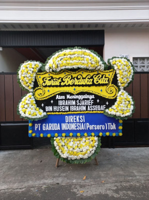 Papan Bunga Duka di Petarangan